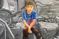 O menino palestino
